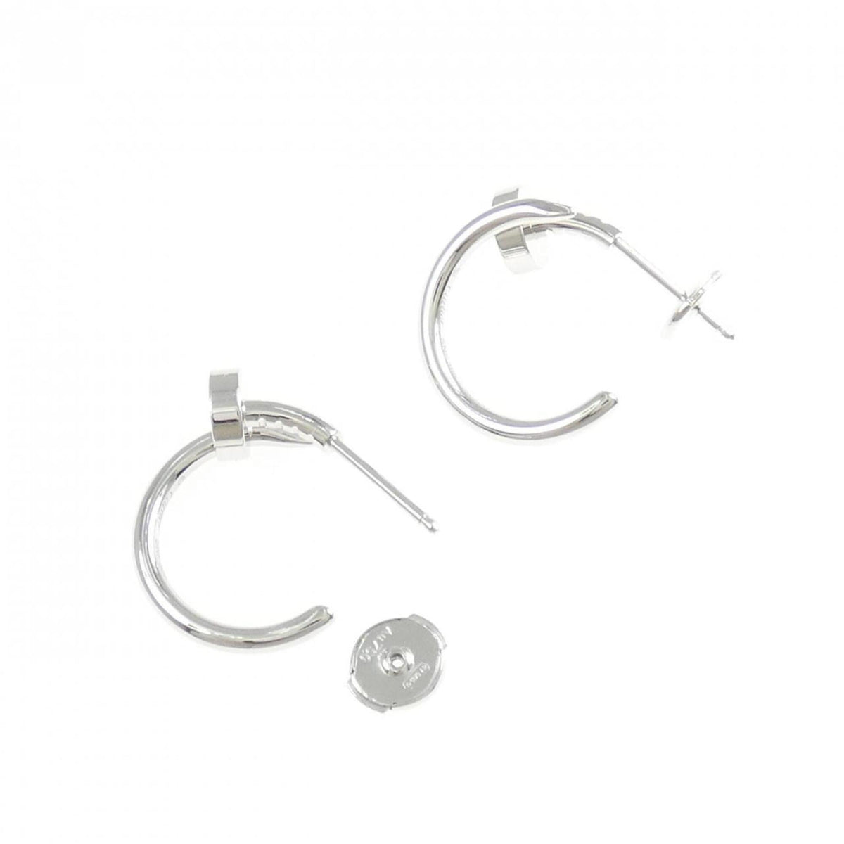 Cartier Juste un Clou Earrings 18K White Gold 18K White Gold – view 3