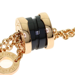 Bvlgari B.Zero1 Pendant Necklace Ceramic and 18K Rose Gold and Diamond - view 7