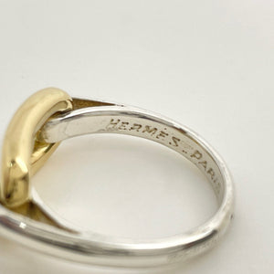 Hermes Chaine d'Ancre Ring Sterling Silver - view 4