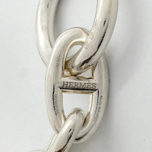 Hermes Chaine d'Ancre Pendant Necklace Sterling Silver - view 5