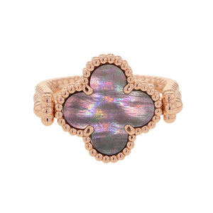 Van Cleef & Arpels Alhambra Ring 18K Rose Gold - view 2