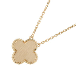 Van Cleef & Arpels Alhambra Pendant Necklace Sterling Silver and 18K Rose Gold - view 3