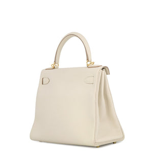 Hermes Kelly Handbag Light Togo with Gold Hardware 28 - view 2