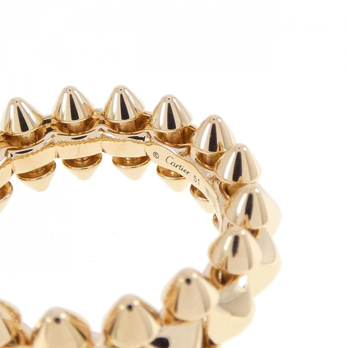 Cartier Crash Ring 18K Rose Gold Medium – view 3