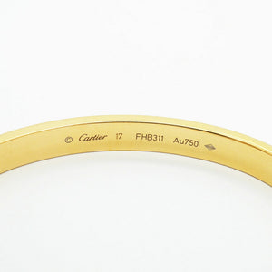Cartier Love Bracelet 18K Yellow Gold - view 5