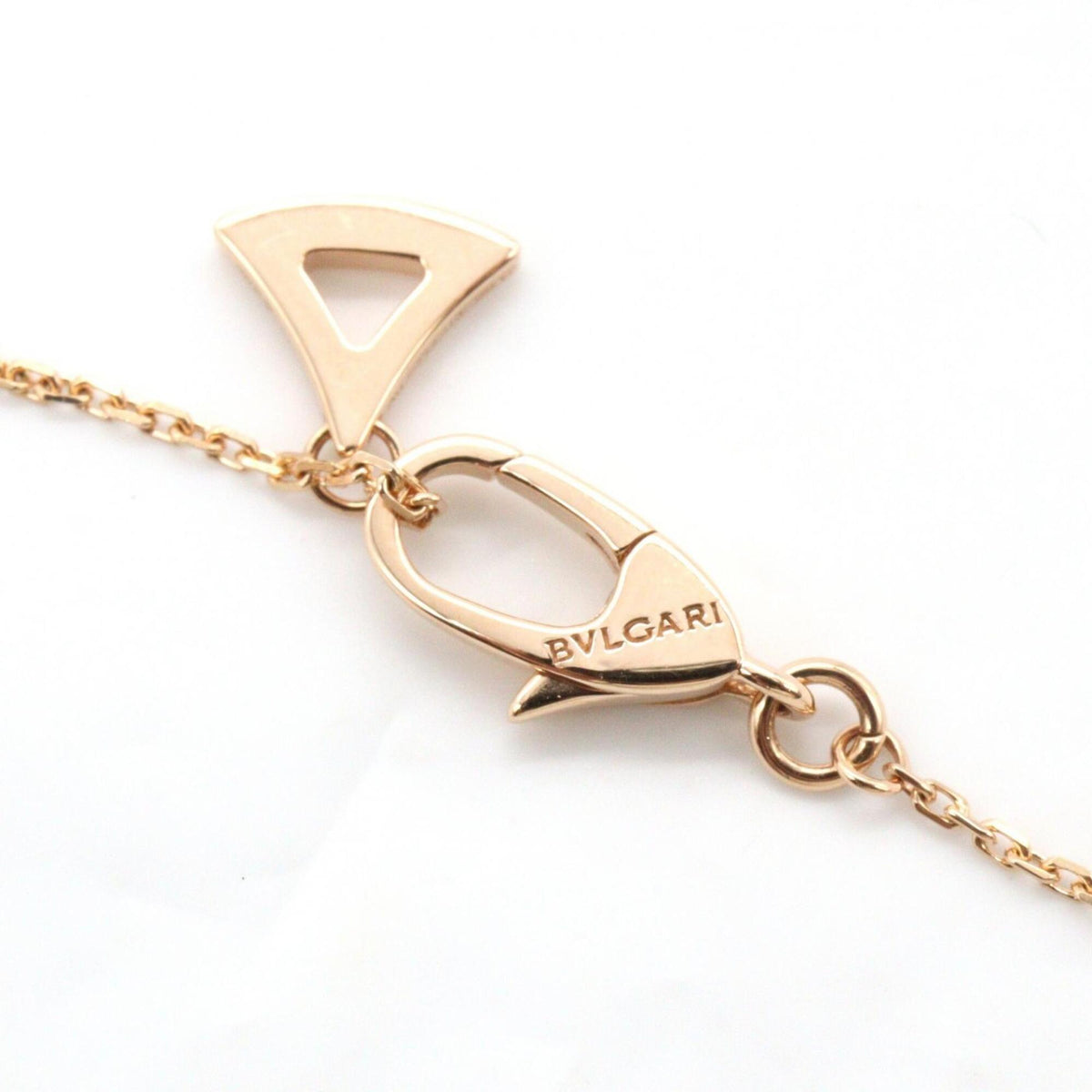 Pendant Necklace 18K Rose Gold and Diamond