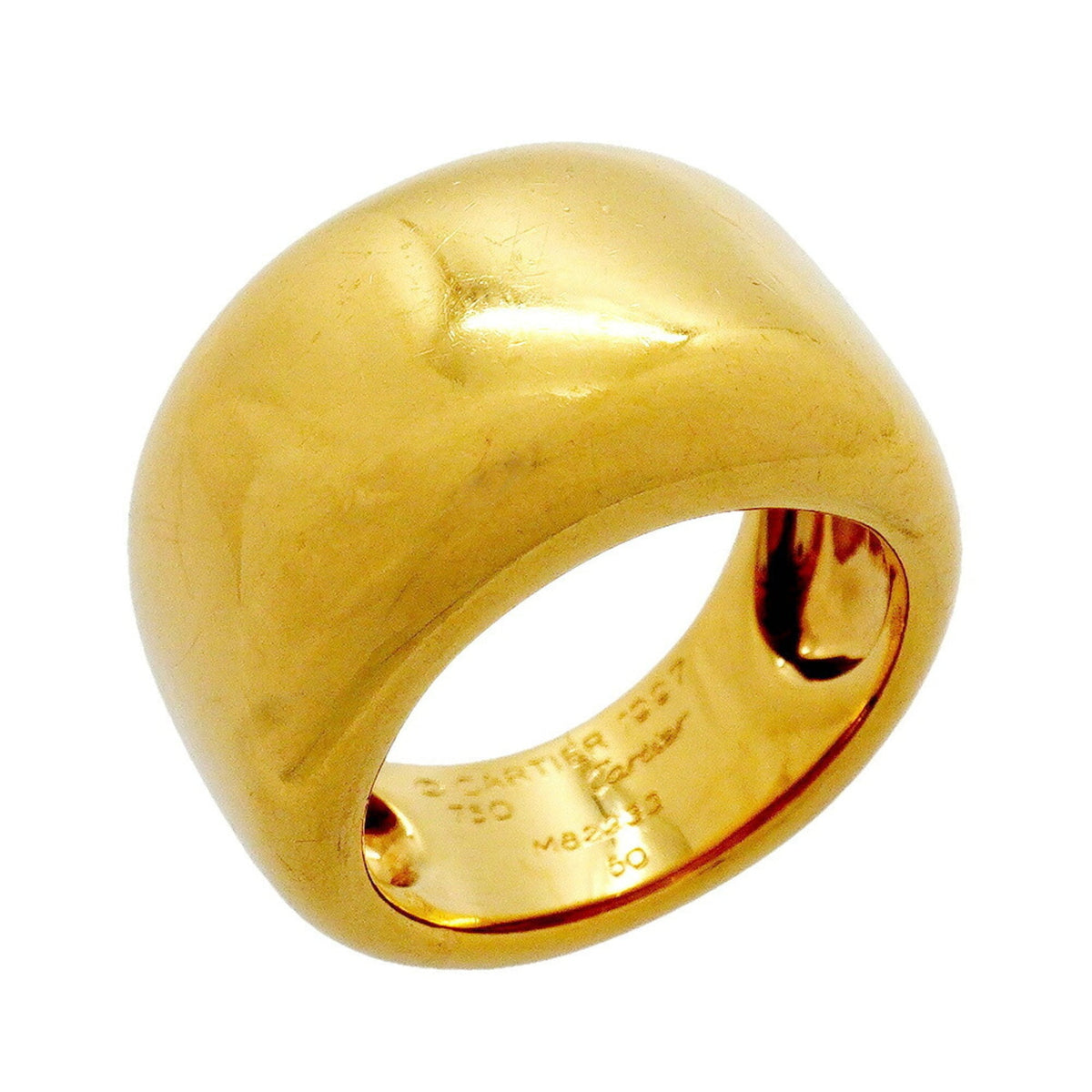Cartier Band Ring 18K Yellow Gold