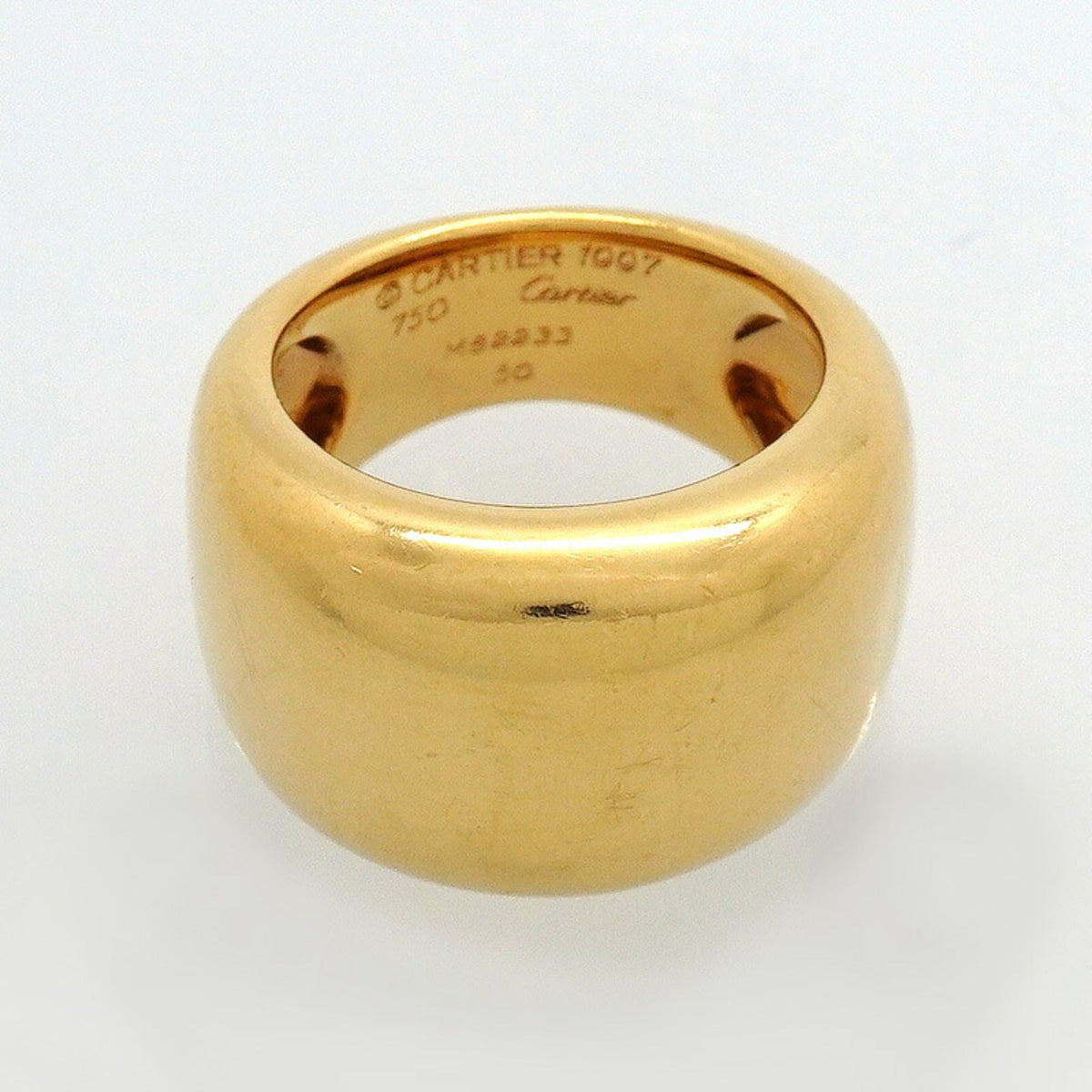 Cartier Band Ring 18K Yellow Gold – view 3