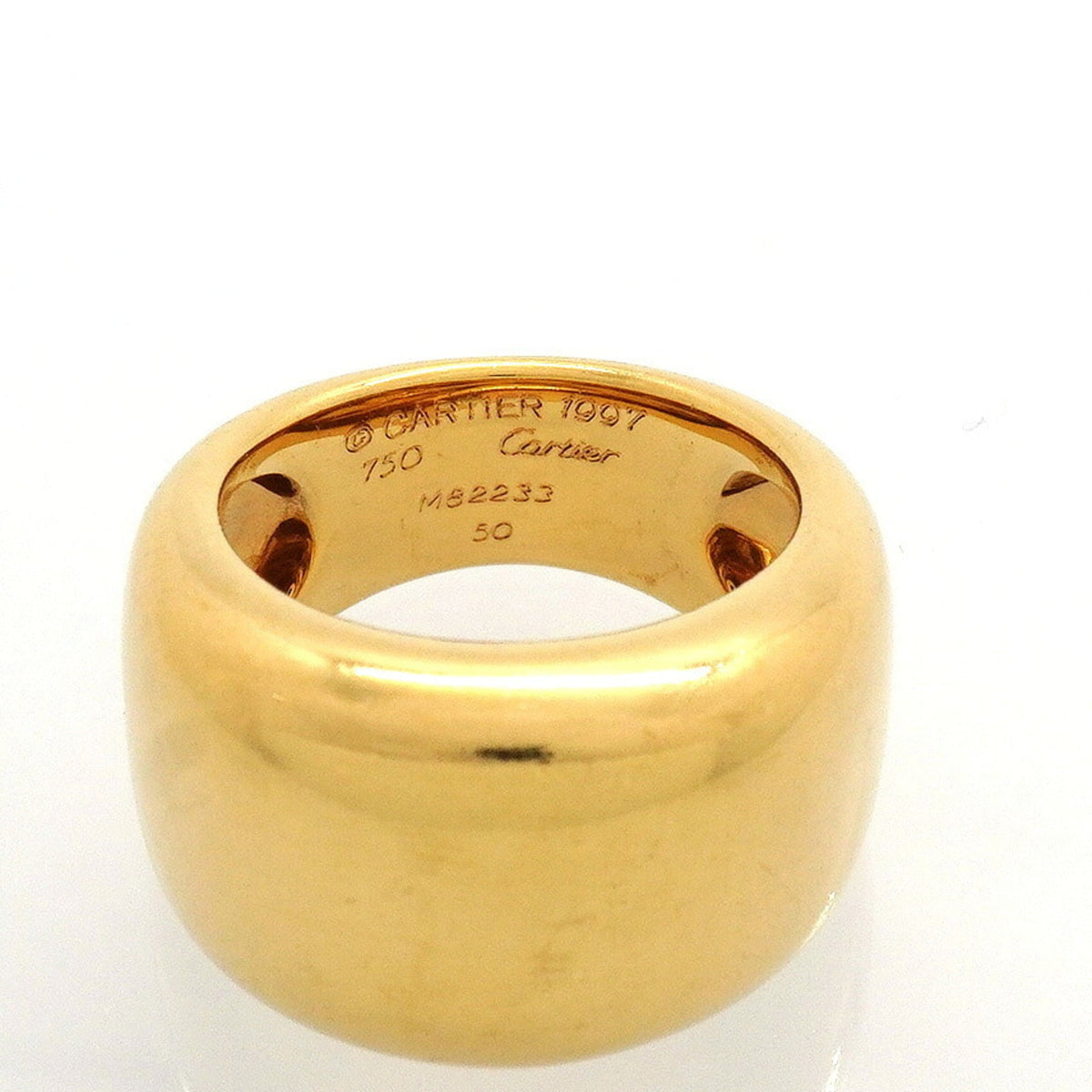 Cartier Band Ring 18K Yellow Gold – view 4