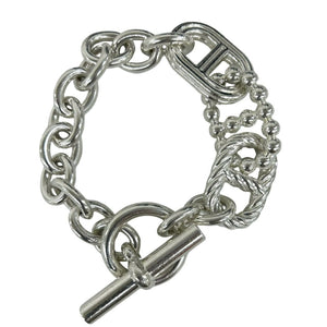 Hermes Chaine d'Ancre Bracelet Sterling Silver - view 1