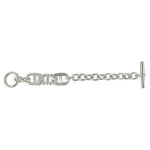 Hermes Chaine d'Ancre Bracelet Sterling Silver - view 5