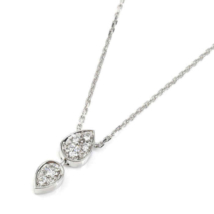 Chaumet Josephine Ronde Pendant Necklace 18K White Gold with Diamond