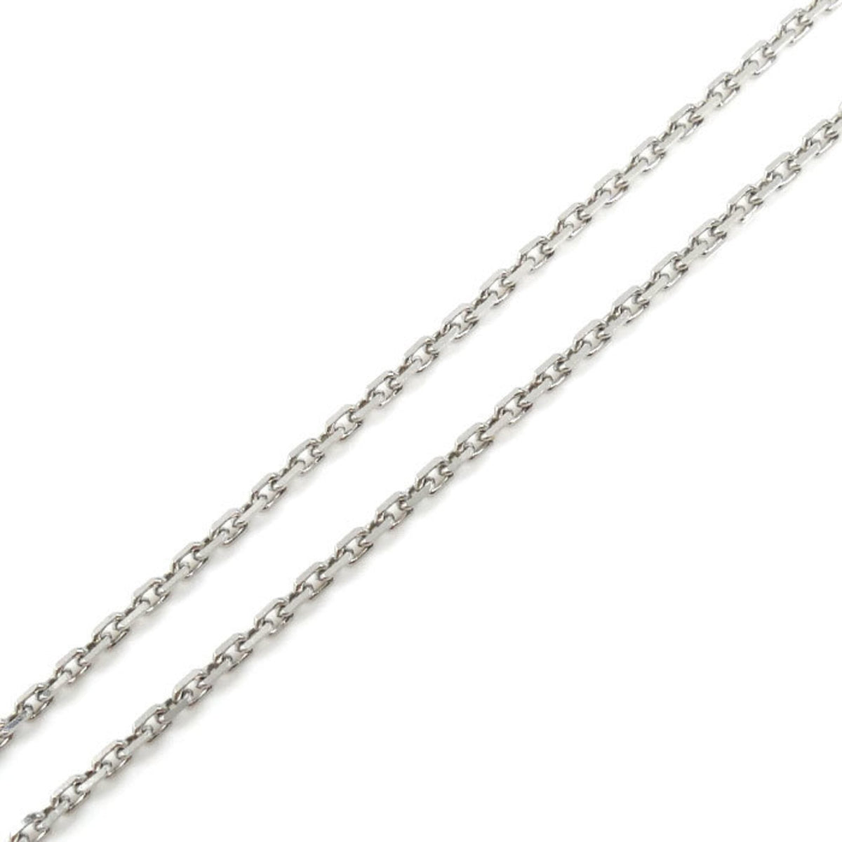 Josephine Ronde Pendant Necklace 18K White Gold with Diamond