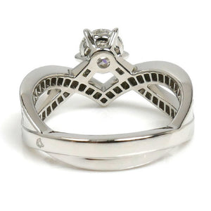 Chaumet Joséphine Amour d'Aigret Band Ring Platinum with Diamond - view 4