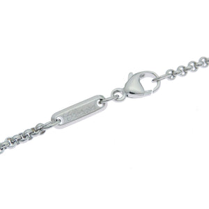 Chopard Heart Pendant Necklace 18K White Gold with Diamond - view 6