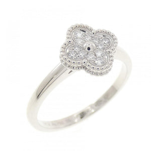 Van Cleef & Arpels Sweet Alhambra Ring 18K White Gold - view 1