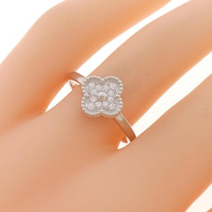 Van Cleef & Arpels Sweet Alhambra Ring 18K White Gold - view 5