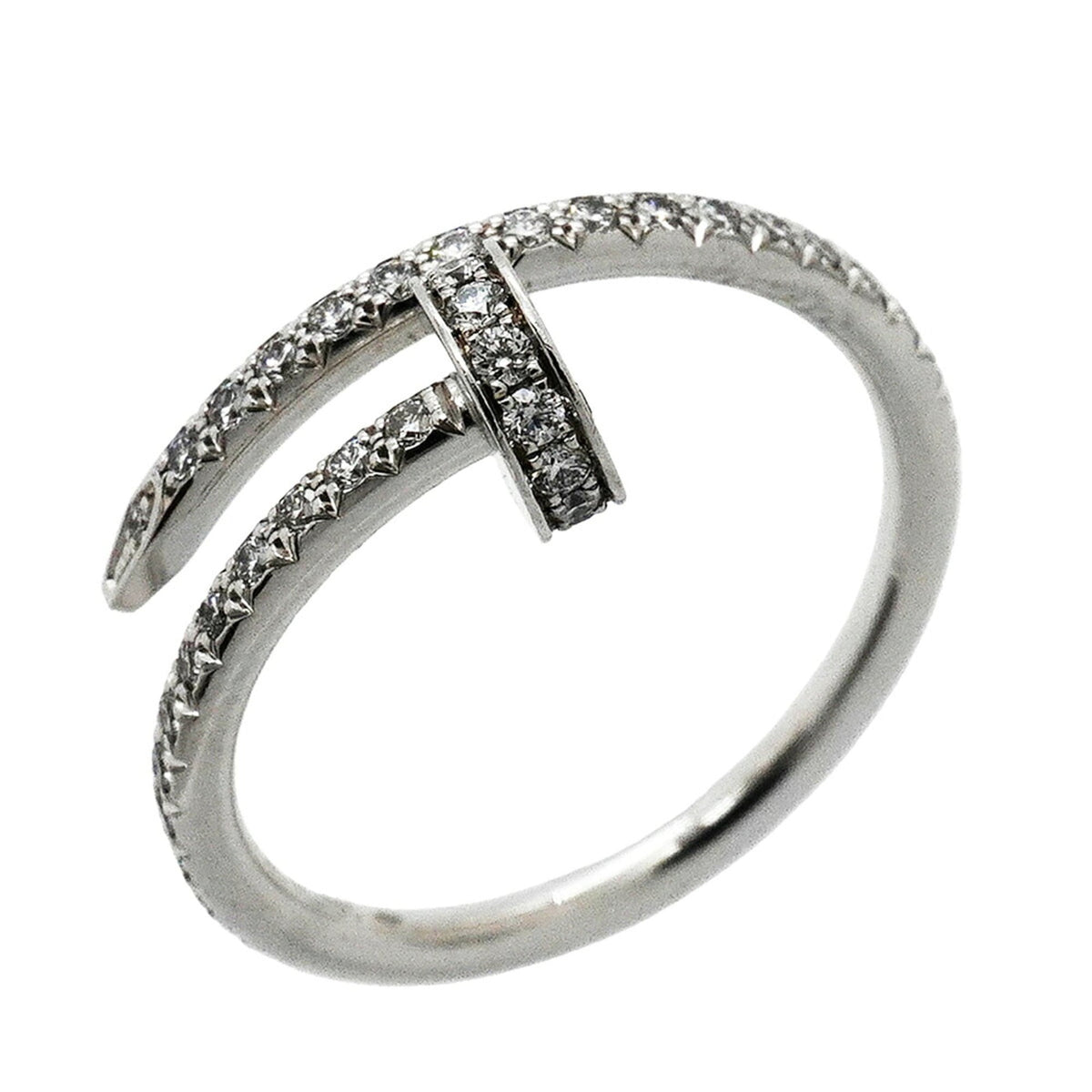 Cartier Juste un Clou Ring 18K White Gold with Diamond