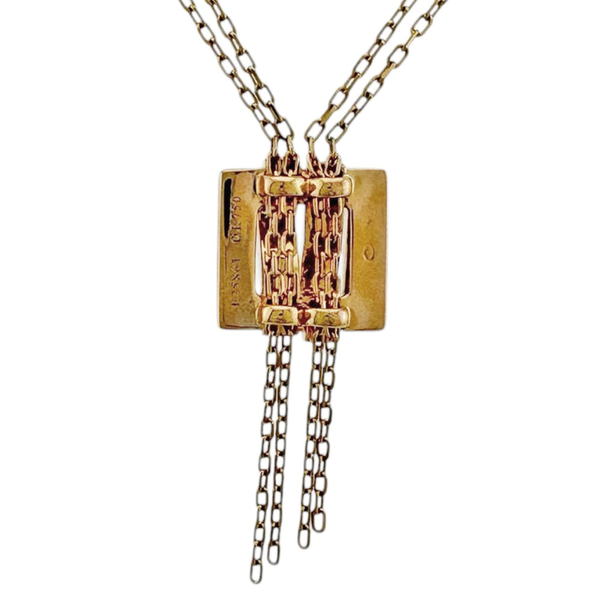 Pendant Necklace 18K Rose Gold