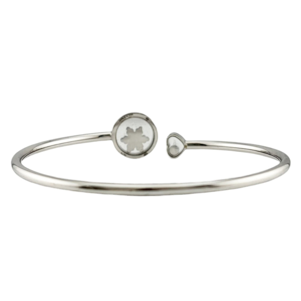 Happy Snowflake Bracelet 18K White Gold and Diamond
