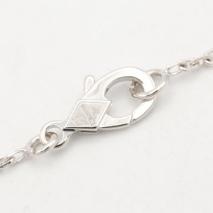 Van Cleef & Arpels Vintage Alhambra Pendant Necklace 18K White Gold - view 4