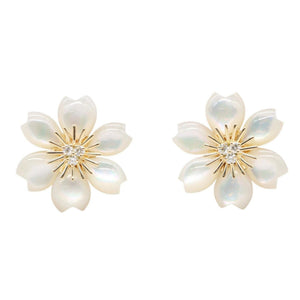 Van Cleef & Arpels Earrings Pearl 18K White Gold - view 1