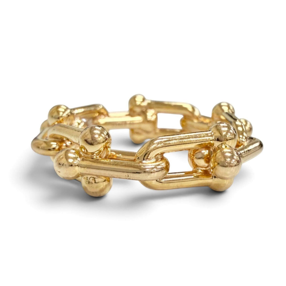 HardWear Ring 18K Rose Gold and Diamond Small