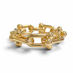 Tiffany & Co. HardWear Ring 18K Rose Gold and Diamond Small - view 5