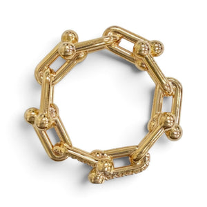Tiffany & Co. HardWear Ring 18K Rose Gold and Diamond Small - view 6