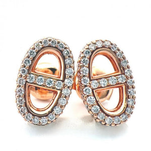 Hermes Earrings 18K Rose Gold - view 1