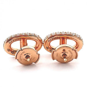 Hermes Earrings 18K Rose Gold - view 4
