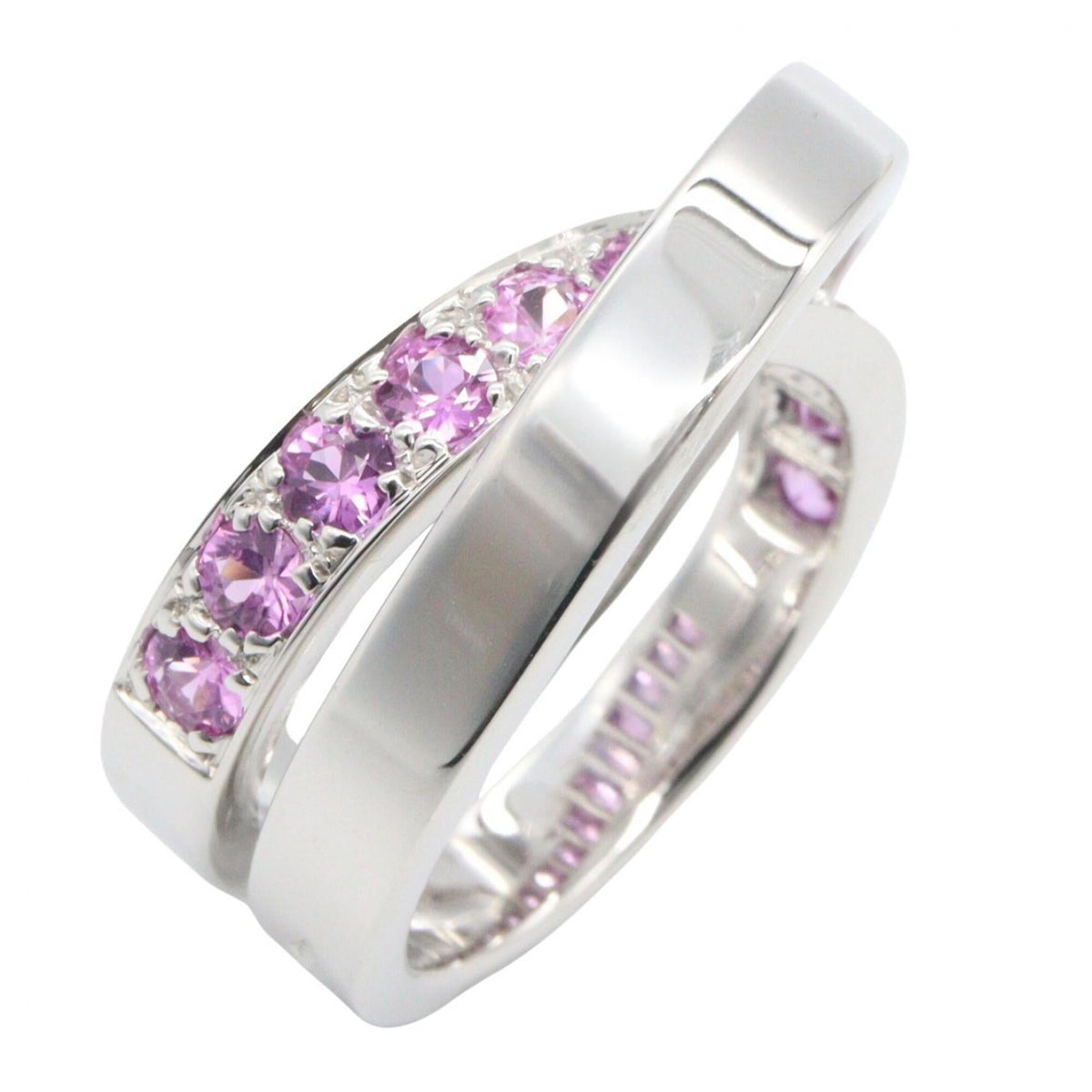 Cartier Ring 18K White Gold with Sapphire