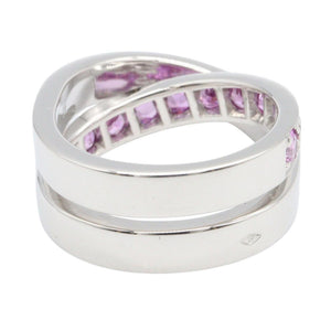 Cartier Ring 18K White Gold with Sapphire - view 3