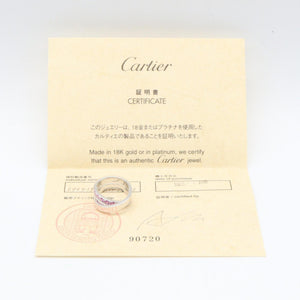 Cartier Ring 18K White Gold with Sapphire - view 7