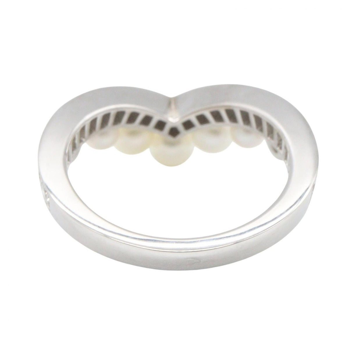Josephine Ring 18K White Gold With Pearl