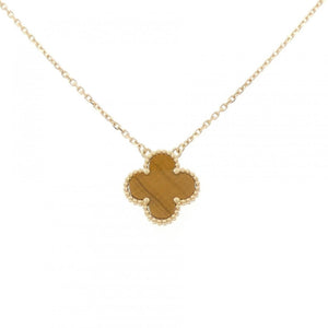 Van Cleef & Arpels Vintage Alhambra Pendant Necklace 18K Yellow Gold - view 1