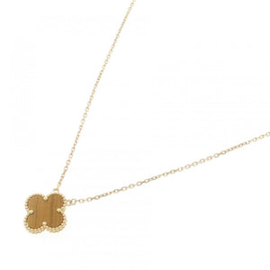 Van Cleef & Arpels Vintage Alhambra Pendant Necklace 18K Yellow Gold - view 2