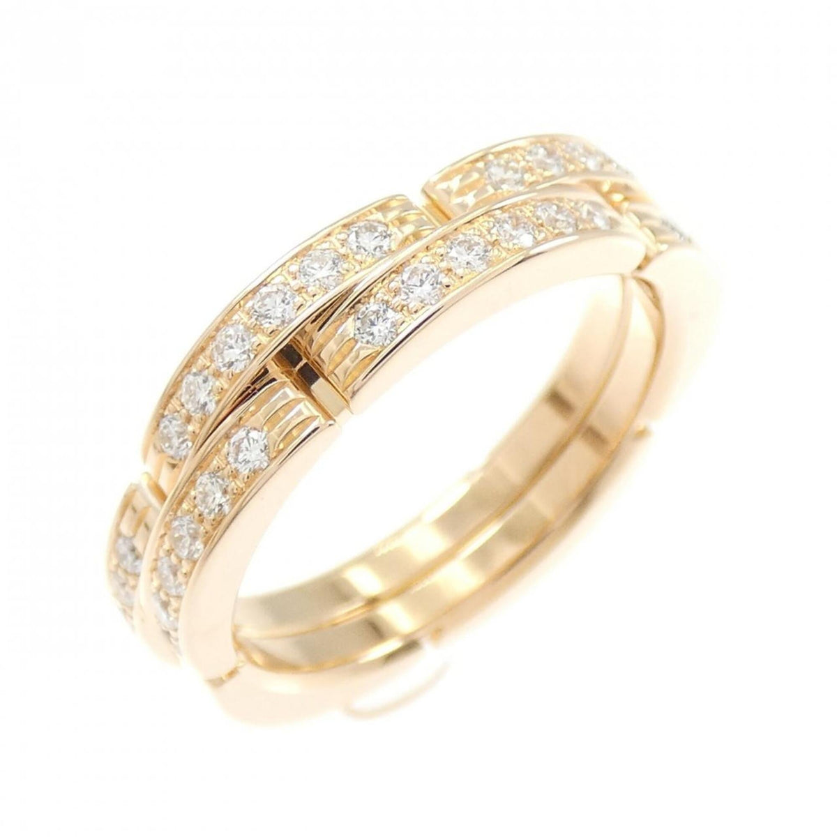 Cartier Panthere Ring 18K Rose Gold 4.2mm