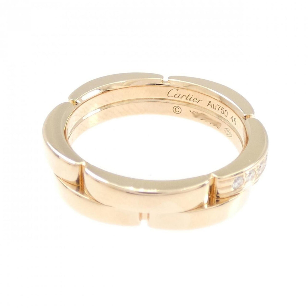 Cartier Panthere Ring 18K Rose Gold 4.2mm – view 3
