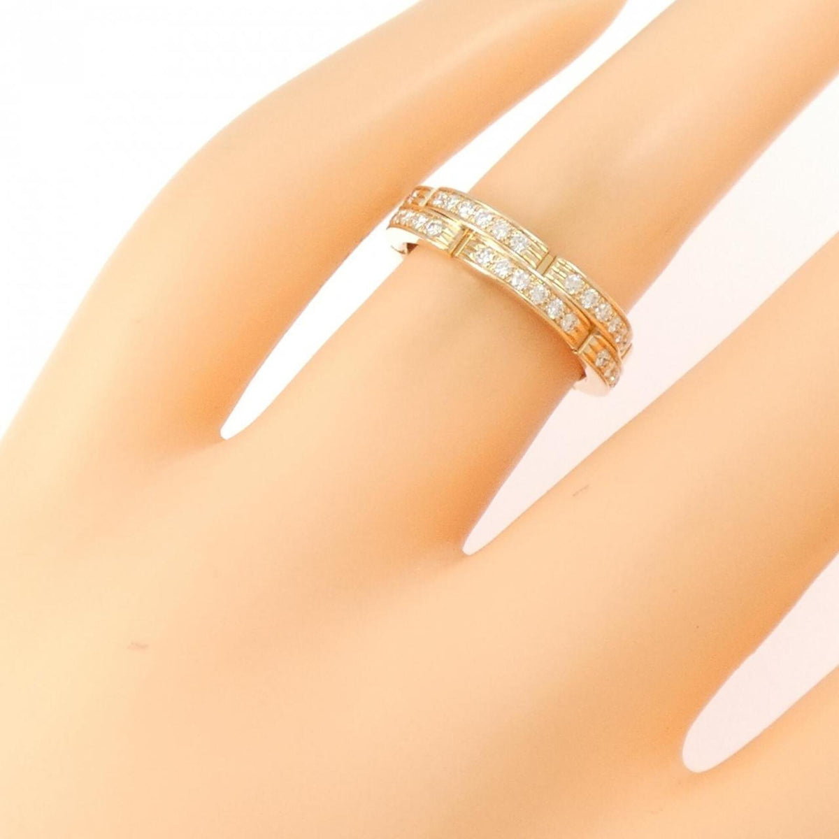 Cartier Panthere Ring 18K Rose Gold 4.2mm – view 4