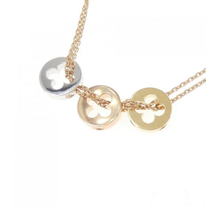 Louis Vuitton Empreinte Toiall Pendant Necklace 18K Tricolor Gold - view 4
