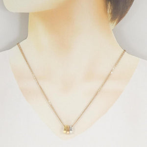 Louis Vuitton Empreinte Toiall Pendant Necklace 18K Tricolor Gold - view 6
