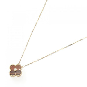 Van Cleef & Arpels Vintage Alhambra Pendant Necklace 18K Rose Gold - view 2