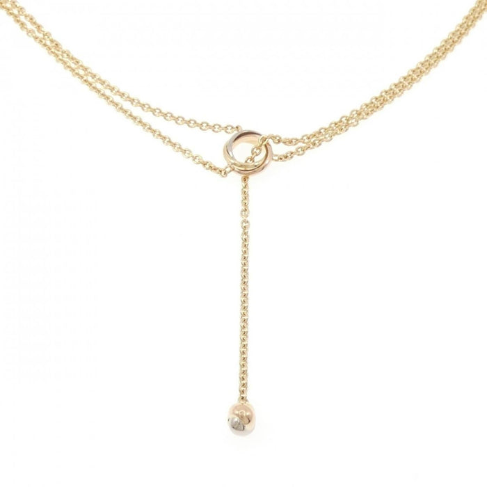 Cartier Trinity Pendant Necklace 18K Tricolor Gold