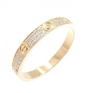 Cartier Ring 18K Rose Gold With Diamond Small - view 1
