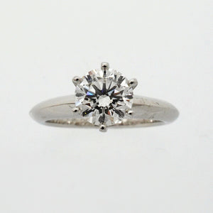 Tiffany & Co. Solitaire Ring Platinum with Diamond - view 2