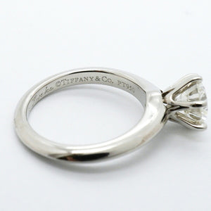 Tiffany & Co. Solitaire Ring Platinum with Diamond - view 4