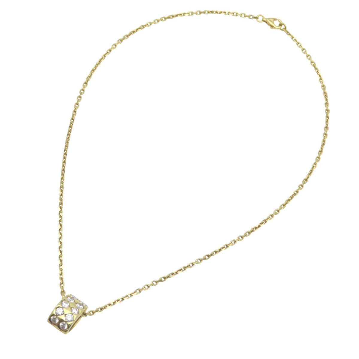 Pendant Necklace 18K Yellow Gold with Diamond