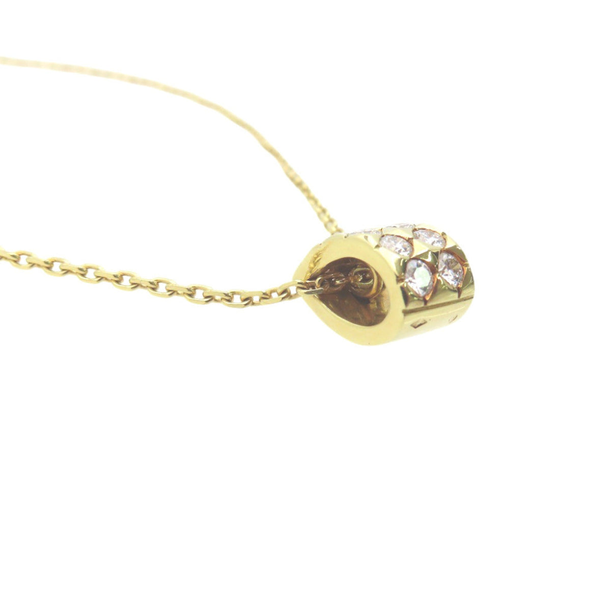 Pendant Necklace 18K Yellow Gold with Diamond