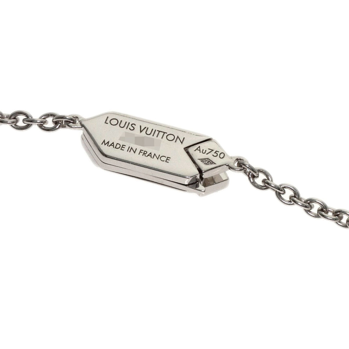 Louis Vuitton Dentelle Pendant Necklace 18K White Gold with Diamond – view 4
